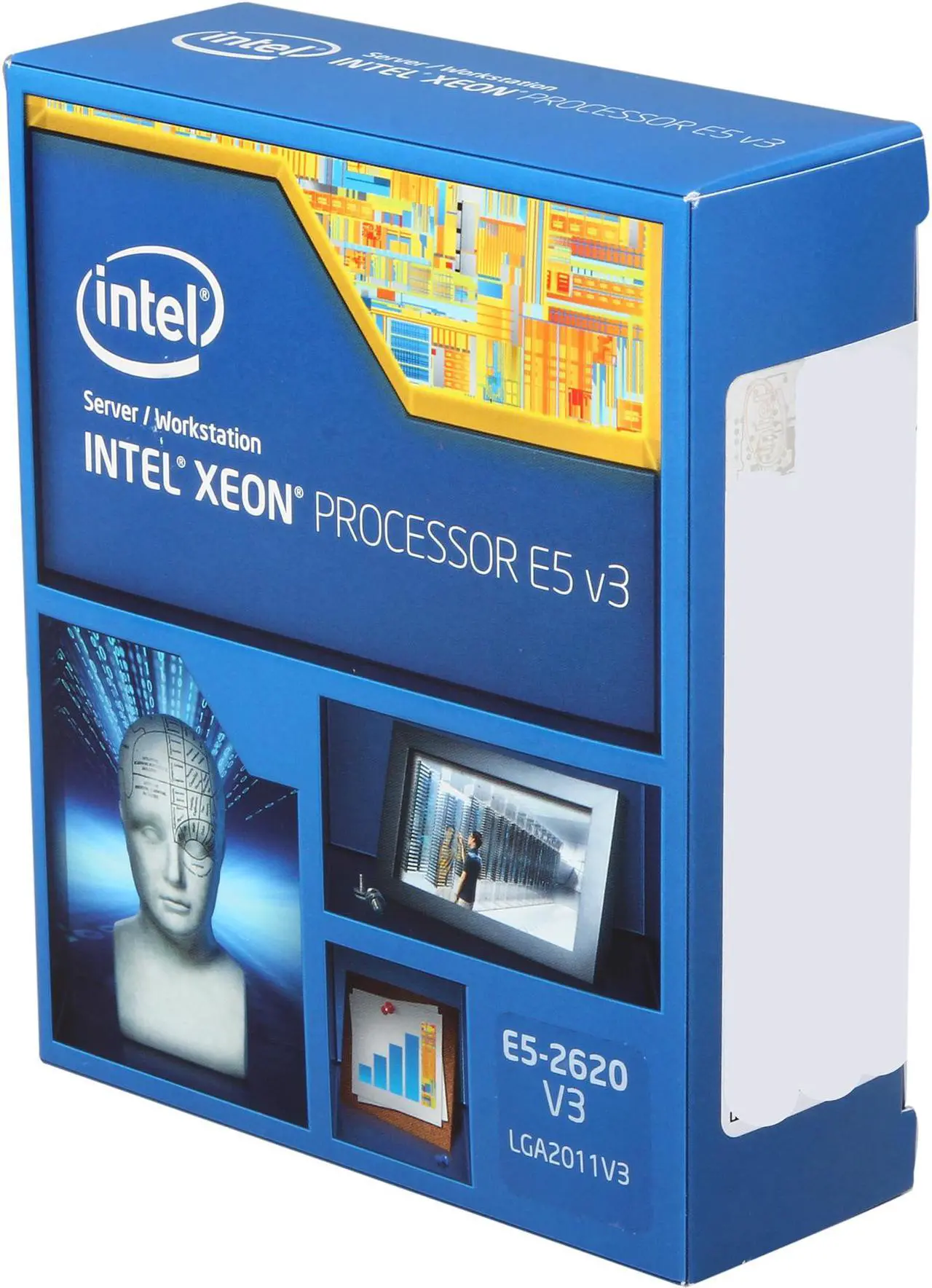 Main image of Intel Xeon E5-2620 V3 Haswell 2.4 GHz 6 x 256KB L2 Cache 15MB L3 Cache LGA 2011-3 85W BX80644E52620V3 Server Processor