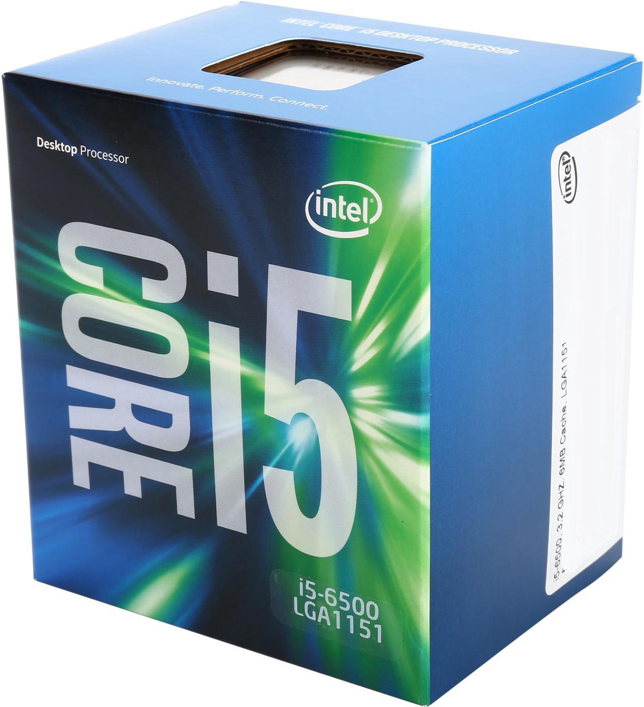 Intel Core i5-6500 - Core i5 6th Gen Skylake Quad-Core 3.2 GHz LGA 1151 65W Intel HD Graphics 530 Desktop Processor - BX80662I56500