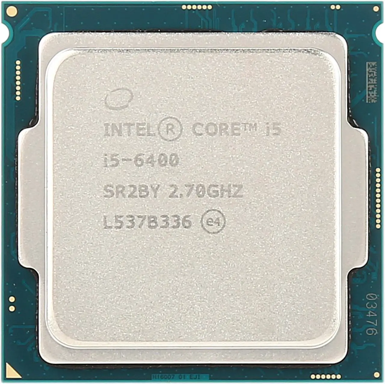 Alt view image 3 of 5 - Intel Core i5-6400 - Core i5 6th Gen Skylake Quad-Core 2.7 GHz LGA 1151 65W Intel HD Graphics 530 Desktop Processor - CM8066201920506