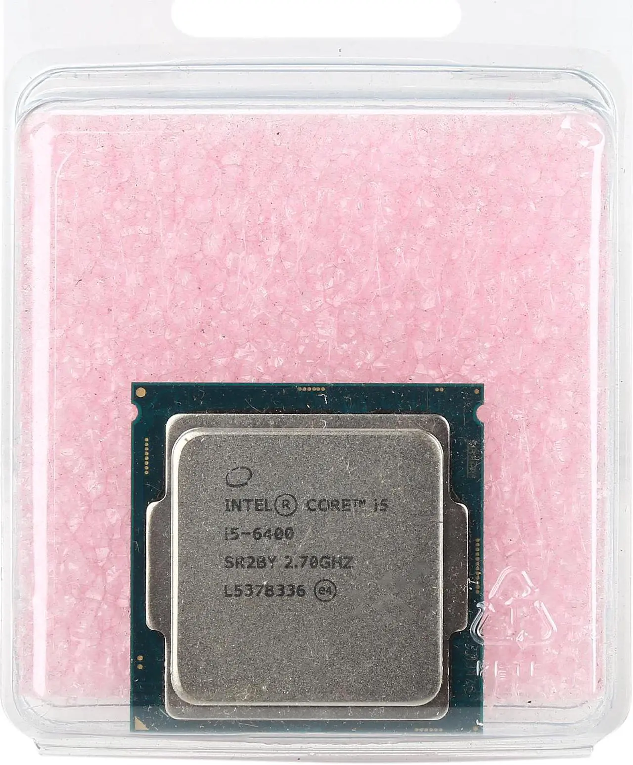Alt view image 5 of 5 - Intel Core i5-6400 - Core i5 6th Gen Skylake Quad-Core 2.7 GHz LGA 1151 65W Intel HD Graphics 530 Desktop Processor - CM8066201920506