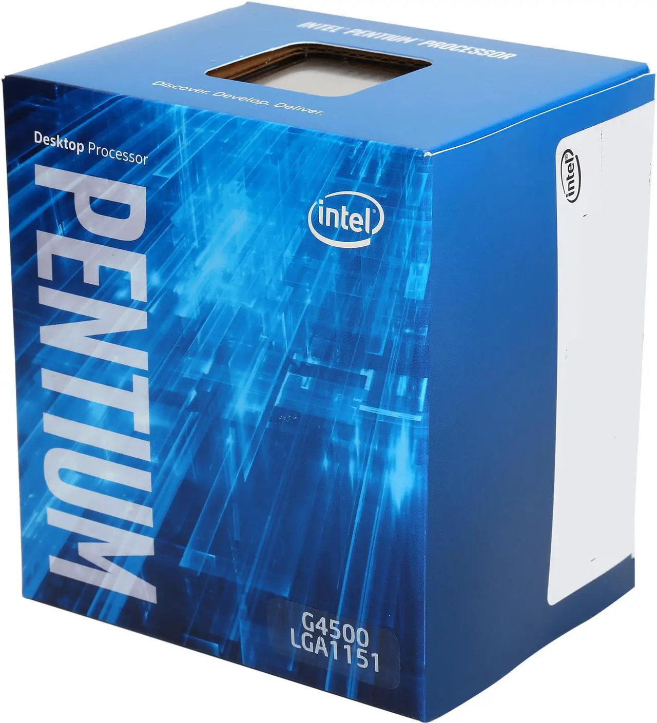 Main image of Intel Pentium G4500 - Pentium Skylake Dual-Core 3.5 GHz LGA 1151 47W Intel HD Graphics 530 Desktop Processor - BX80662G4500