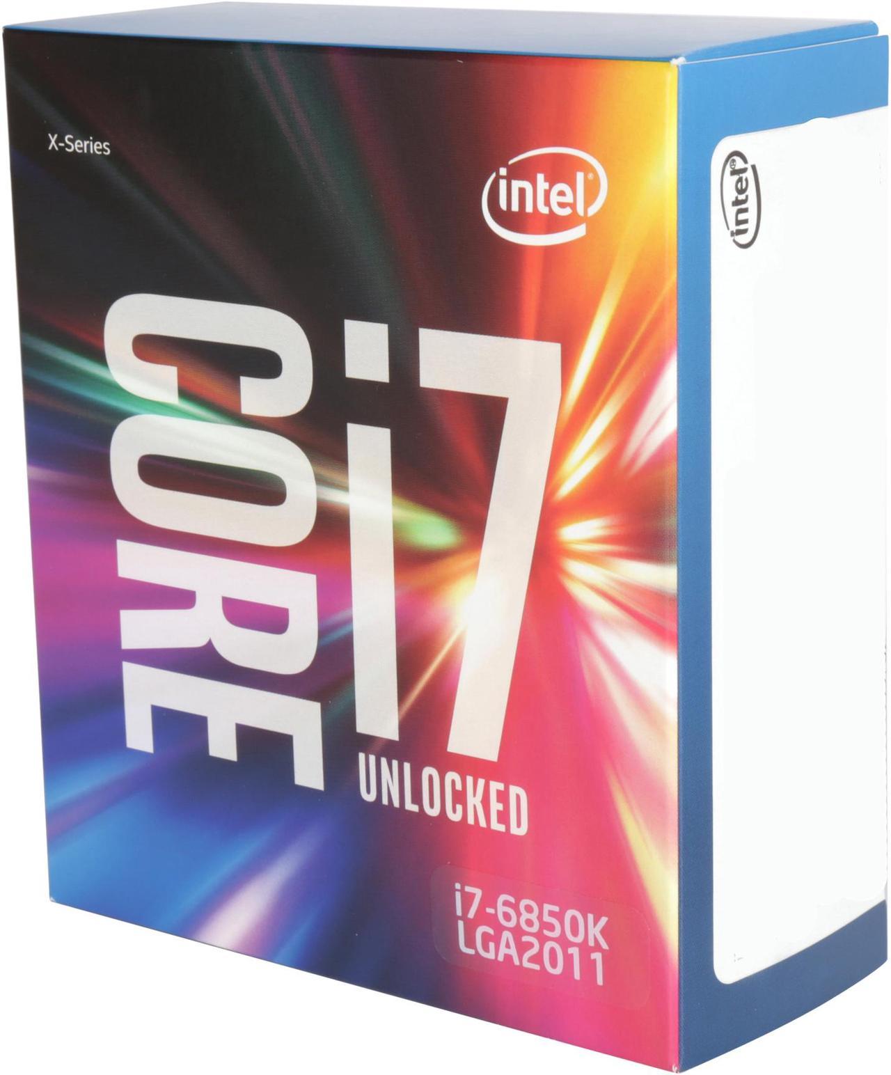 Intel Core i7 6th Gen - Core i7-6850K Broadwell-E 6-Core 3.6 GHz LGA 2011-V3 140W BX80671I76850K Desktop Processor