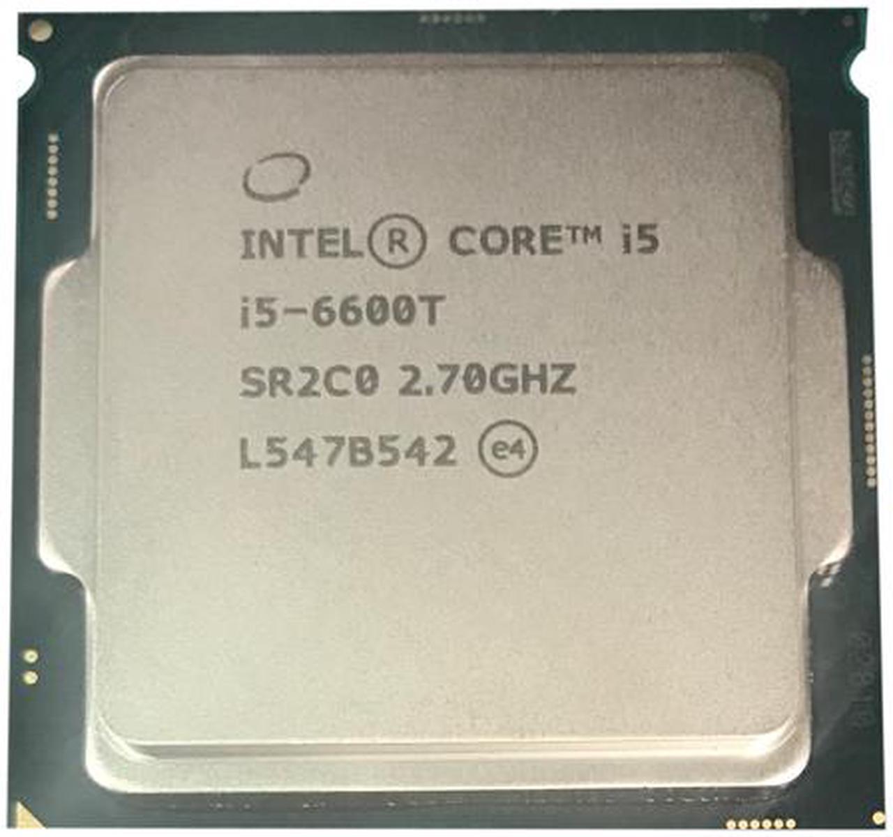 Alt view image 3 of 3 - Intel Core i5 6th Gen - Core i5-6600T Skylake Quad-Core 2.7 GHz LGA 1151 35W CM8066201920601 Desktop Processor Intel HD Graphics 530