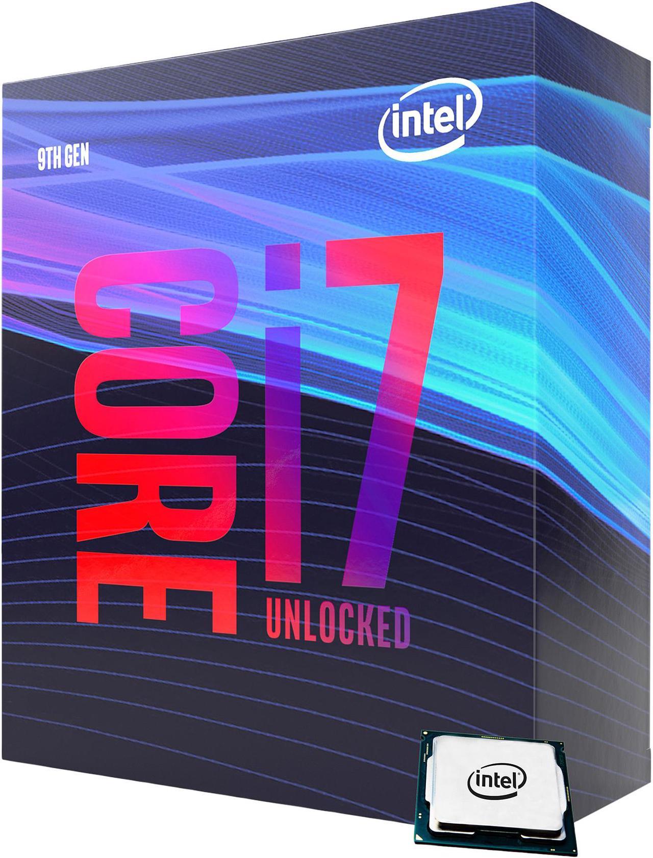 Intel Core i7 9th Gen - Core i7-9700K Coffee Lake 8-Core 3.6 GHz (4.9 GHz Turbo) LGA 1151 (300 Series) 95W BX80684I79700K Desktop Processor Intel UHD Graphics 630