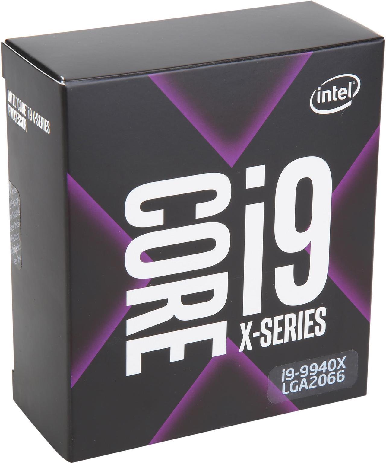 Main image of Intel Core i9 X-Series - Core i9-9940X Skylake X 14-Core 3.3 GHz (4.4 GHz Turbo) LGA 2066 165W BX80673I99940X Desktop Processor