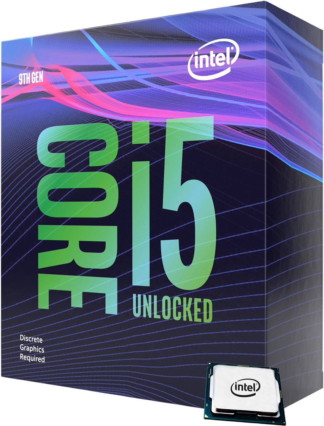 Main image of Intel Core i5 9th Gen - Core i5-9600KF Coffee Lake 6-Core 3.7 GHz (4.6 GHz Turbo) LGA 1151 (300 Series) 95W BX80684I59600KF Desktop Processor Without Graphics