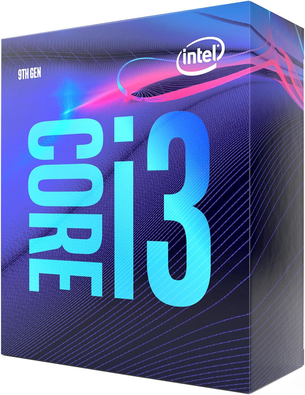 Main image of Intel Core i3 9th Gen - Core i3-9100 Coffee Lake 4-Core 3.6 GHz (4.2 GHz Turbo) LGA 1151 (300 Series) 65W BX80684I39100 Desktop Processor Intel UHD Graphics 630