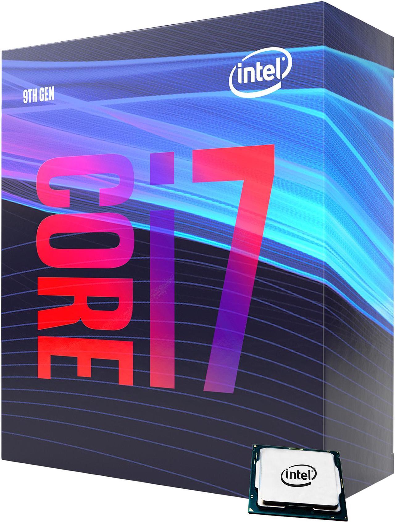 Intel Core i7 9th Gen - Core i7-9700 Coffee Lake 8-Core 3.0 GHz (4.7 GHz Turbo) LGA 1151 (300 Series) 65W BX80684I79700 Desktop Processor Intel UHD Graphics 630