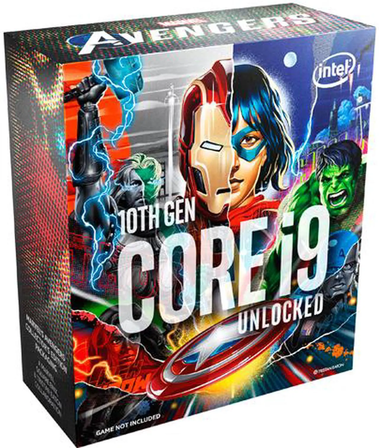 Main image of Intel Core i9-10850KA Comet Lake 10-Core 3.6 GHz LGA1200 125W Desktop Processor w/ Intel UHD Graphics 630 - Avenger Limited Edition (Game Not Included) - BX8070110850KA