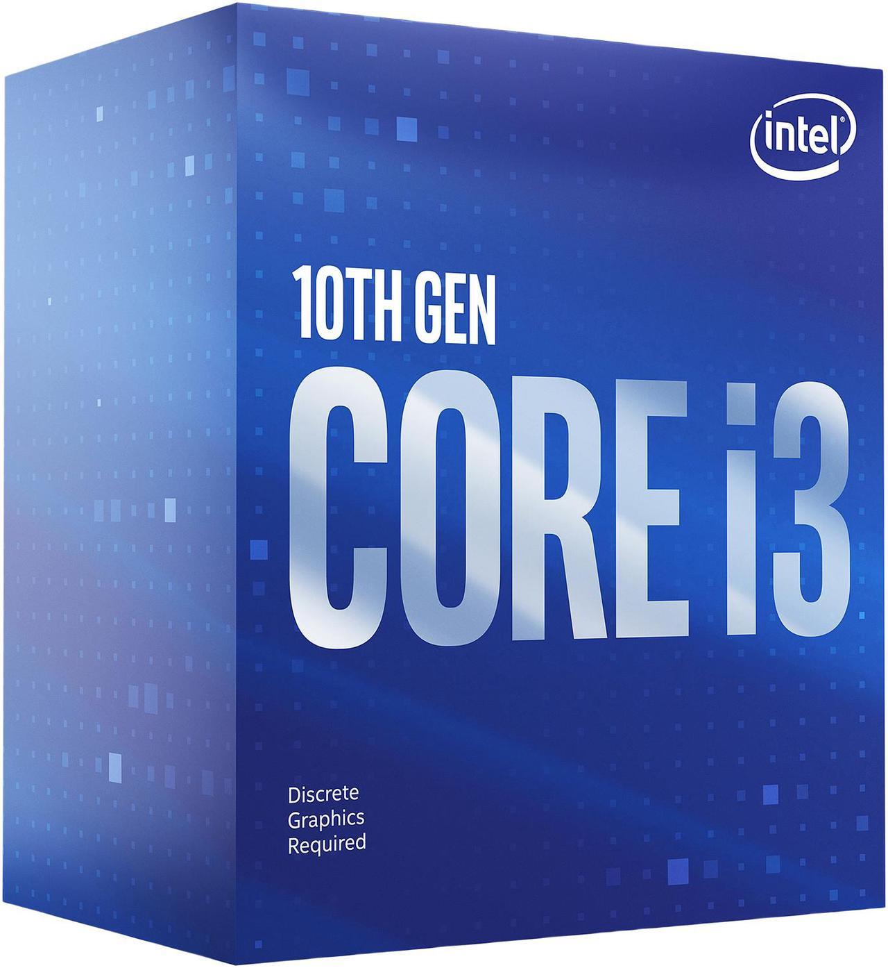 Alt view image 3 of 6 - Intel Core i3-10100F - Core i3 10th Gen Comet Lake Quad-Core 3.6 GHz LGA 1200 65W None Integrated Graphics Desktop CPU Processor - BX8070110100F