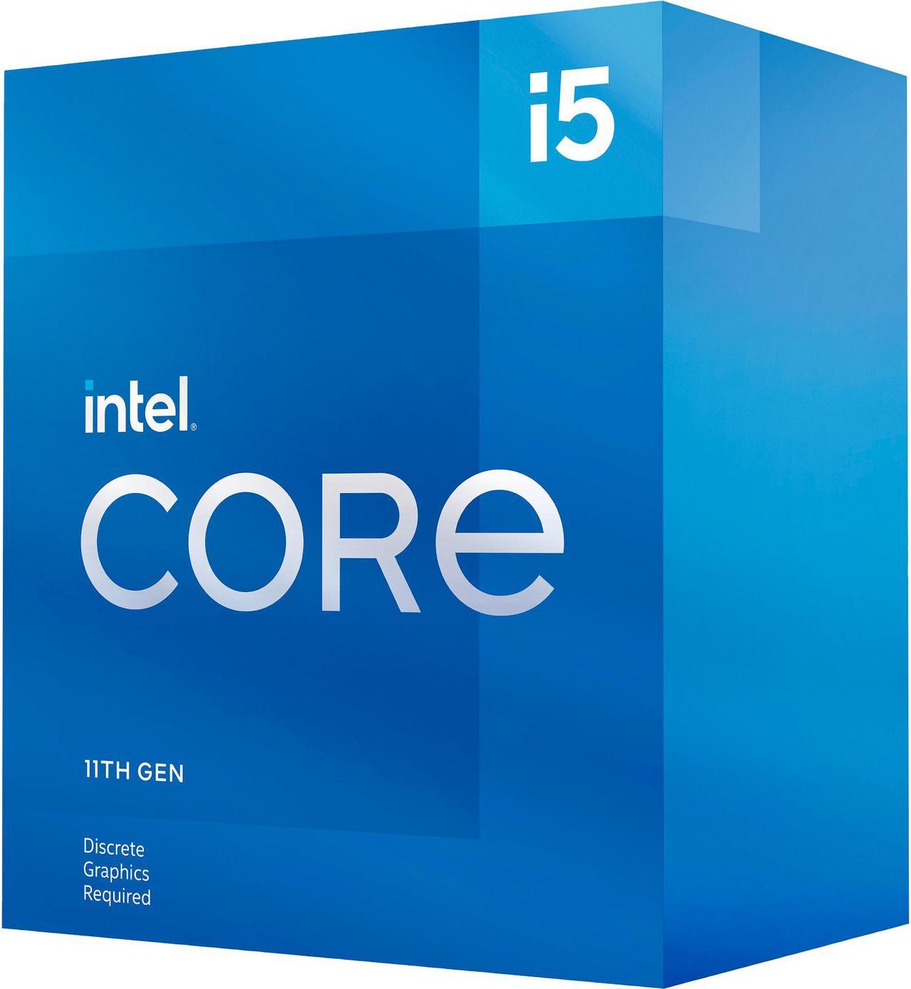 Intel Core i5-11400F - Core i5 11th Gen Rocket Lake 6-Core 2.6 GHz LGA 1200 65W None Integrated Graphics Desktop Processor - BX8070811400F