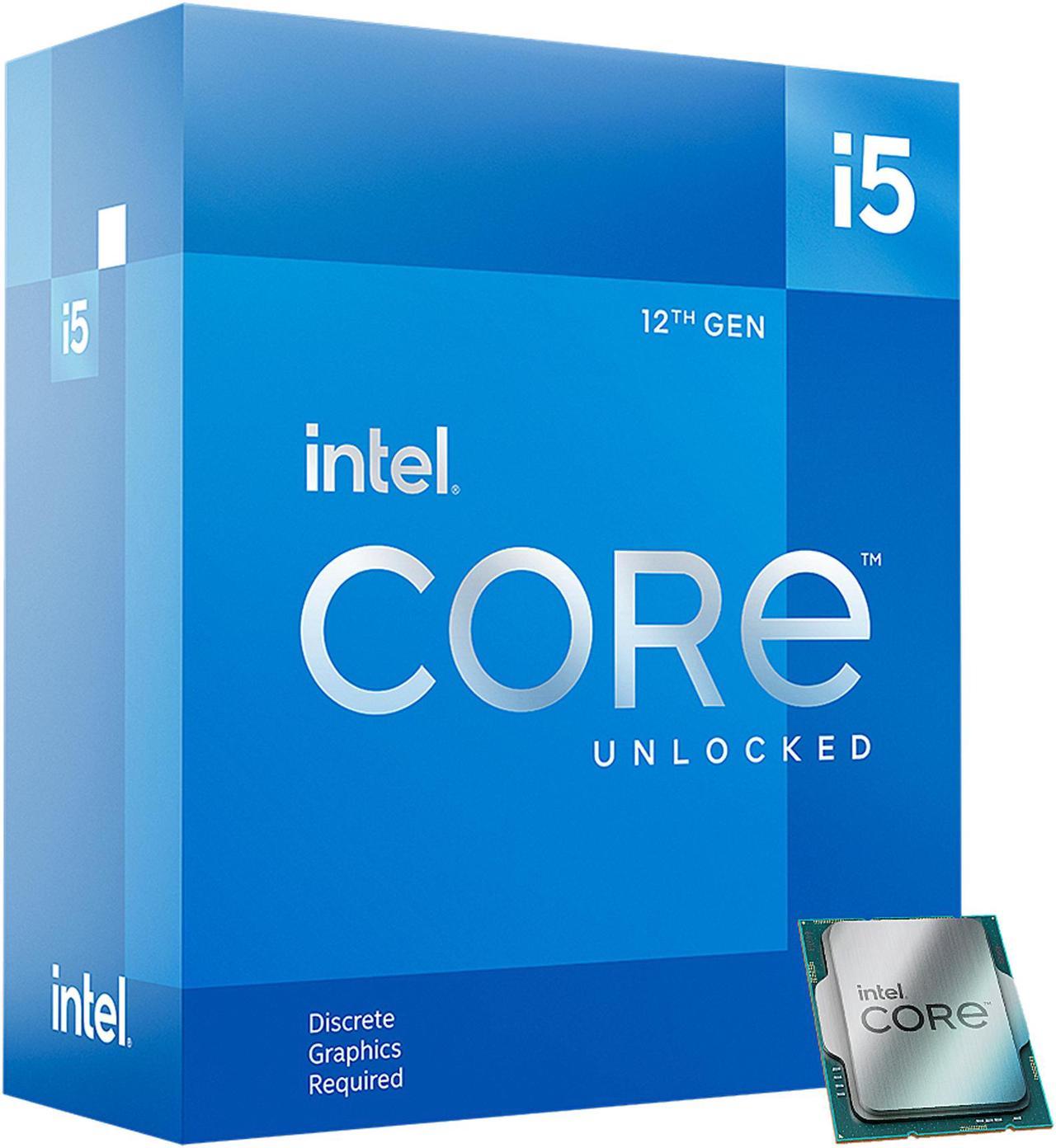 Intel Core i5-12600KF - Core i5 12th Gen Alder Lake 10-Core (6P+4E) 3.7 GHz LGA 1700 125W Desktop Processor - BX8071512600KF