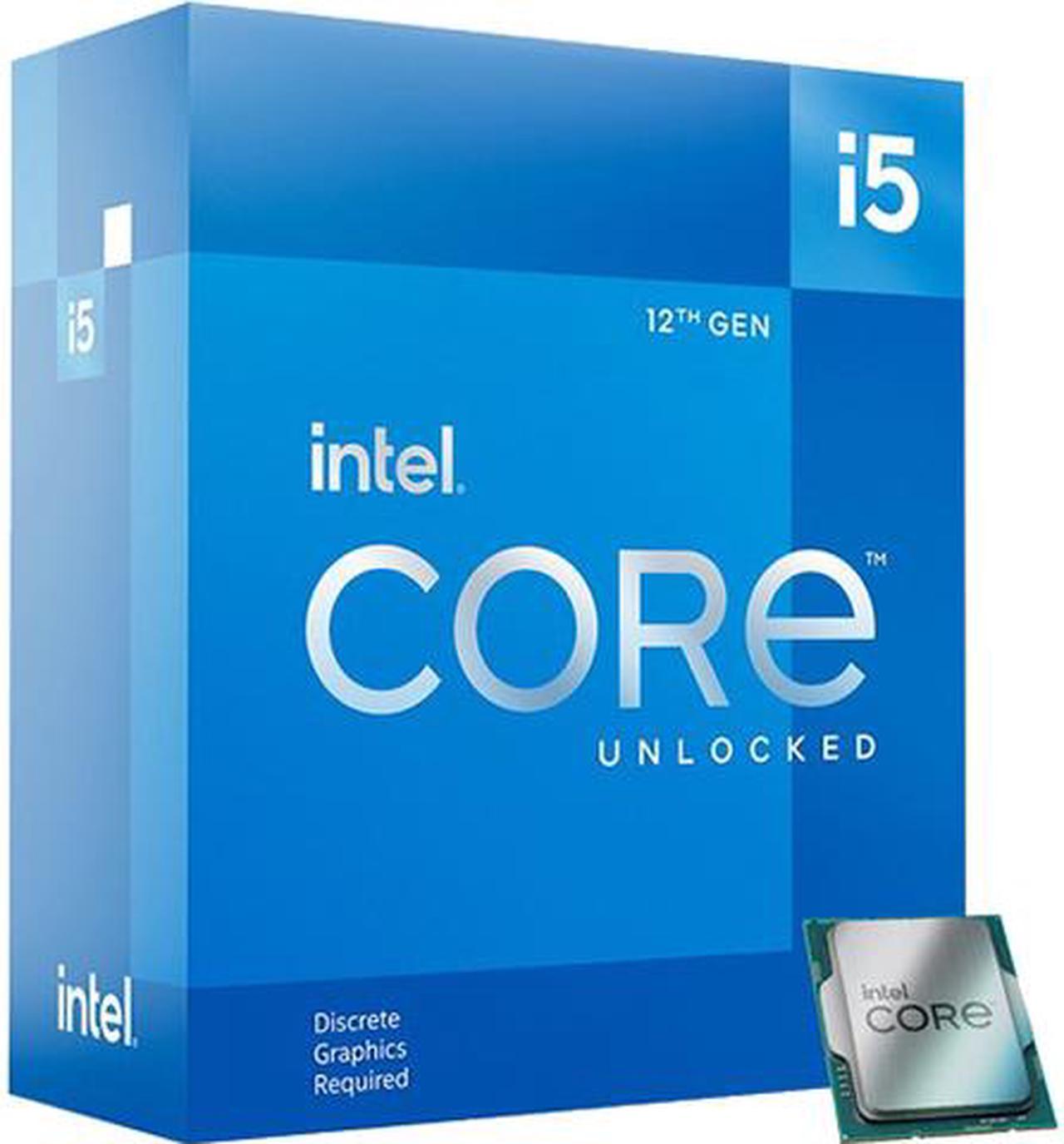 Intel Core i5-12600KF - Core i5 12th Gen Alder Lake 10-Core (6P+4E) 3.7 GHz LGA 1700 125W Desktop Processor - BX8071512600KF