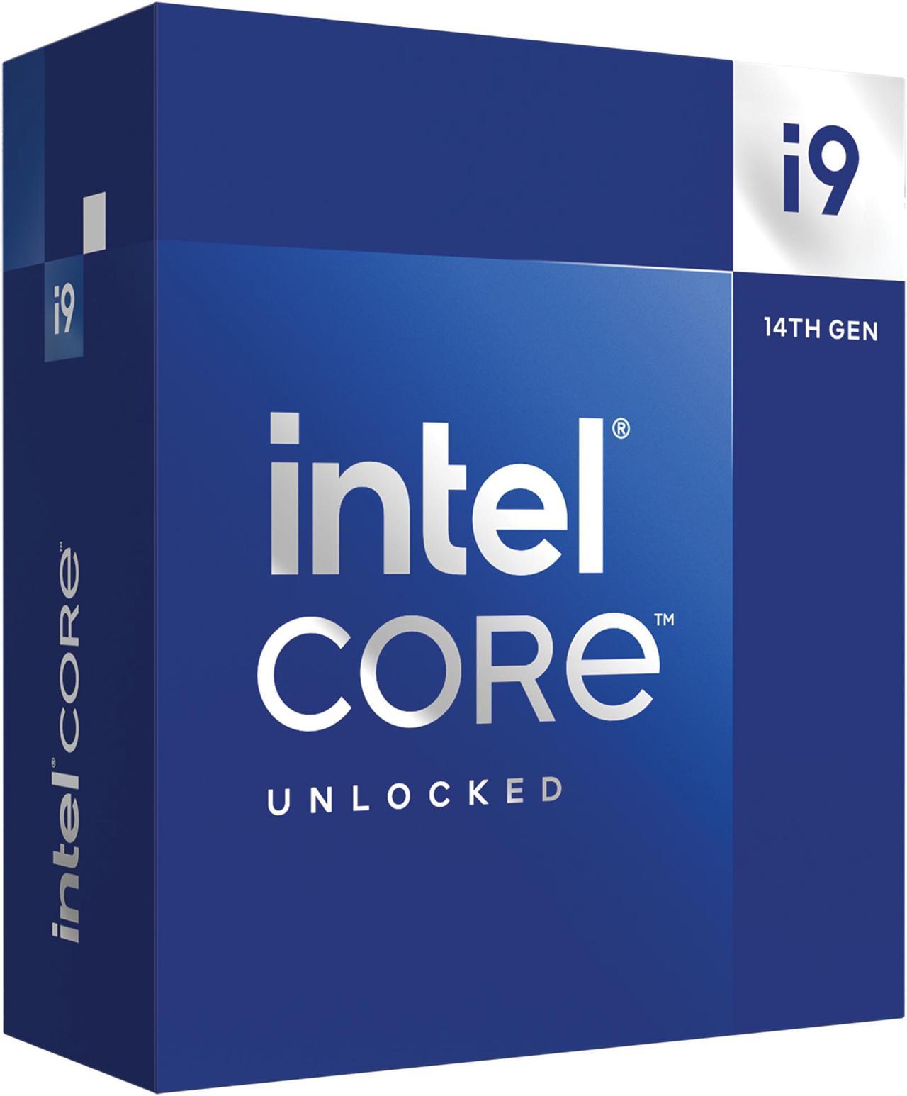 Intel Core i9-14900K - Core i9 14th Gen 24-Core (8P+16E) LGA 1700 125W Intel UHD Graphics 770 Desktop Processor - Boxed - BX8071514900K