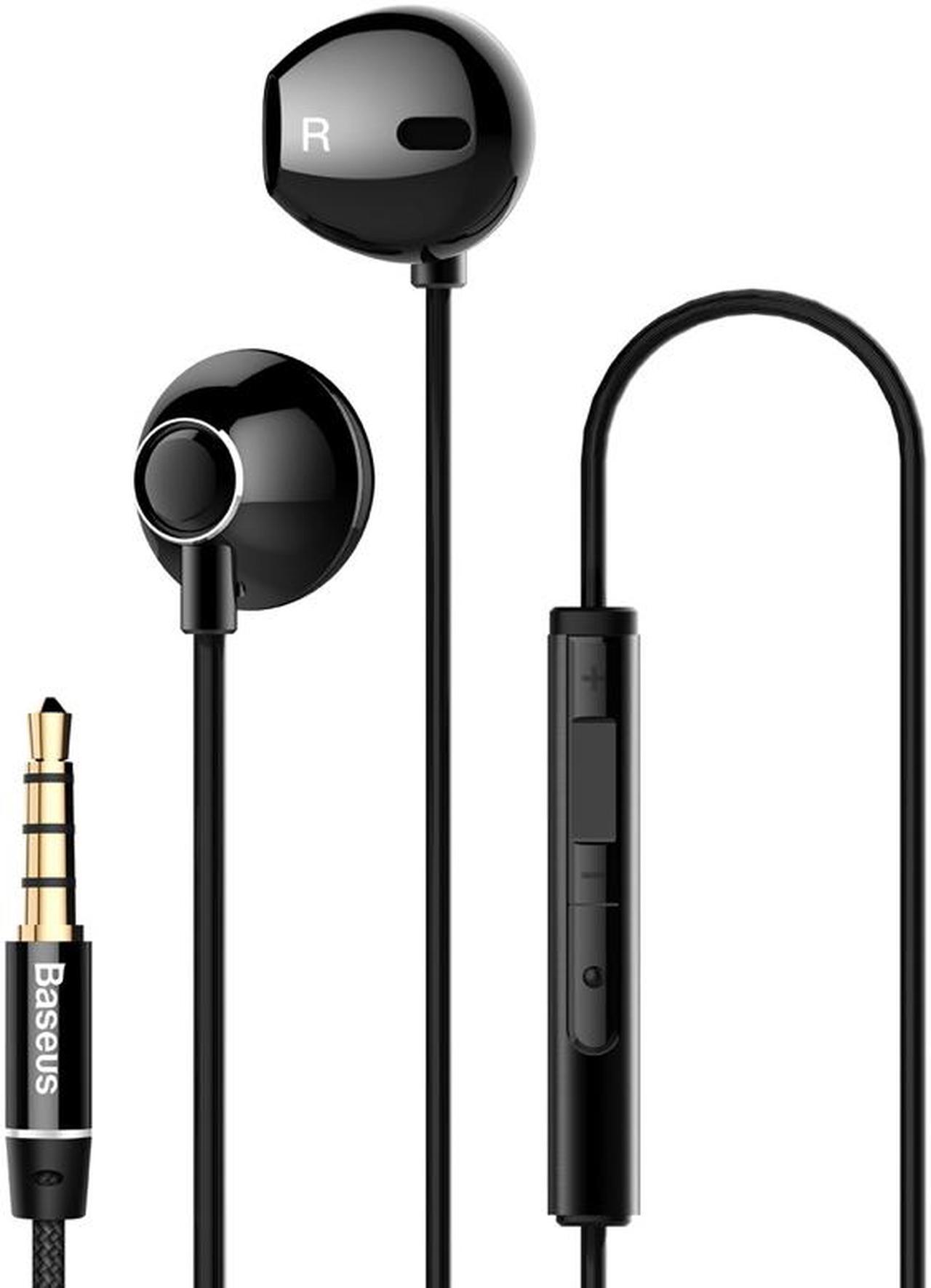 Main image of Baseus Wired Earphone In Ear Headset With Mic Stereo Bass Sound 3.5mm Jack Earphone Earbuds Earpiece For iPhone Samsung Xiaomi