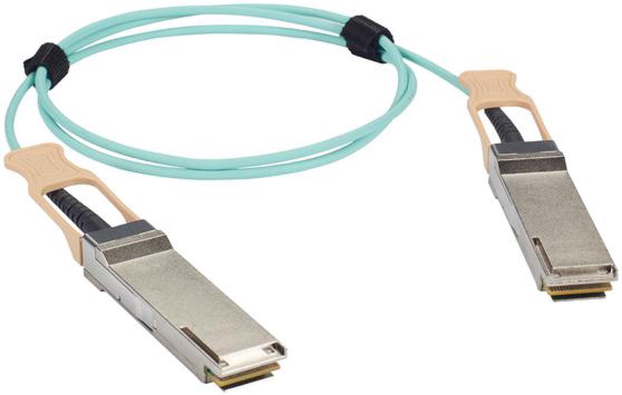 Alt view image 2 of 2 - BLACK BOX QSFP-100G-AOC5M-BB QSFP 100-GBPS ACTIVE OPTICAL CABLE (AOC) - CISCO QSFP-100G-AOC5M COMPATIBLE, AQU