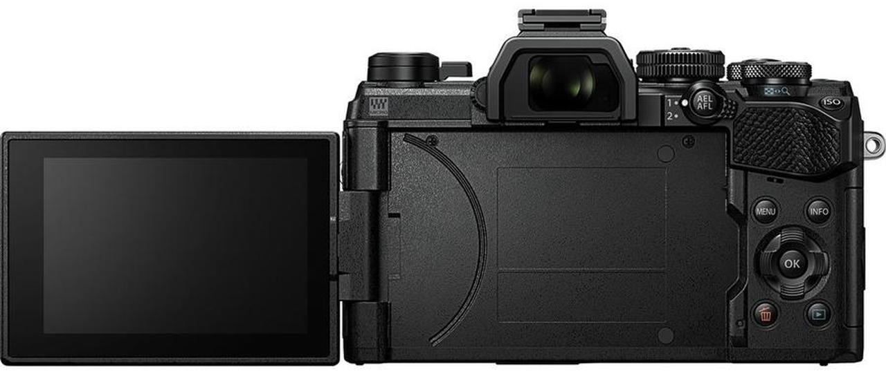 Alt view image 7 of 12 - OM System OM5 20.4 Megapixel Mirrorless Camera with Lens (Black)
