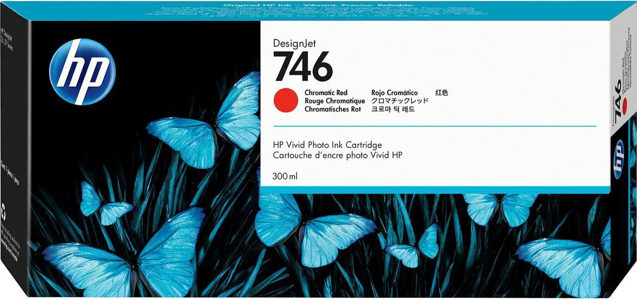 Main image of HP 746 Ink Cartridge - Chromatic Red