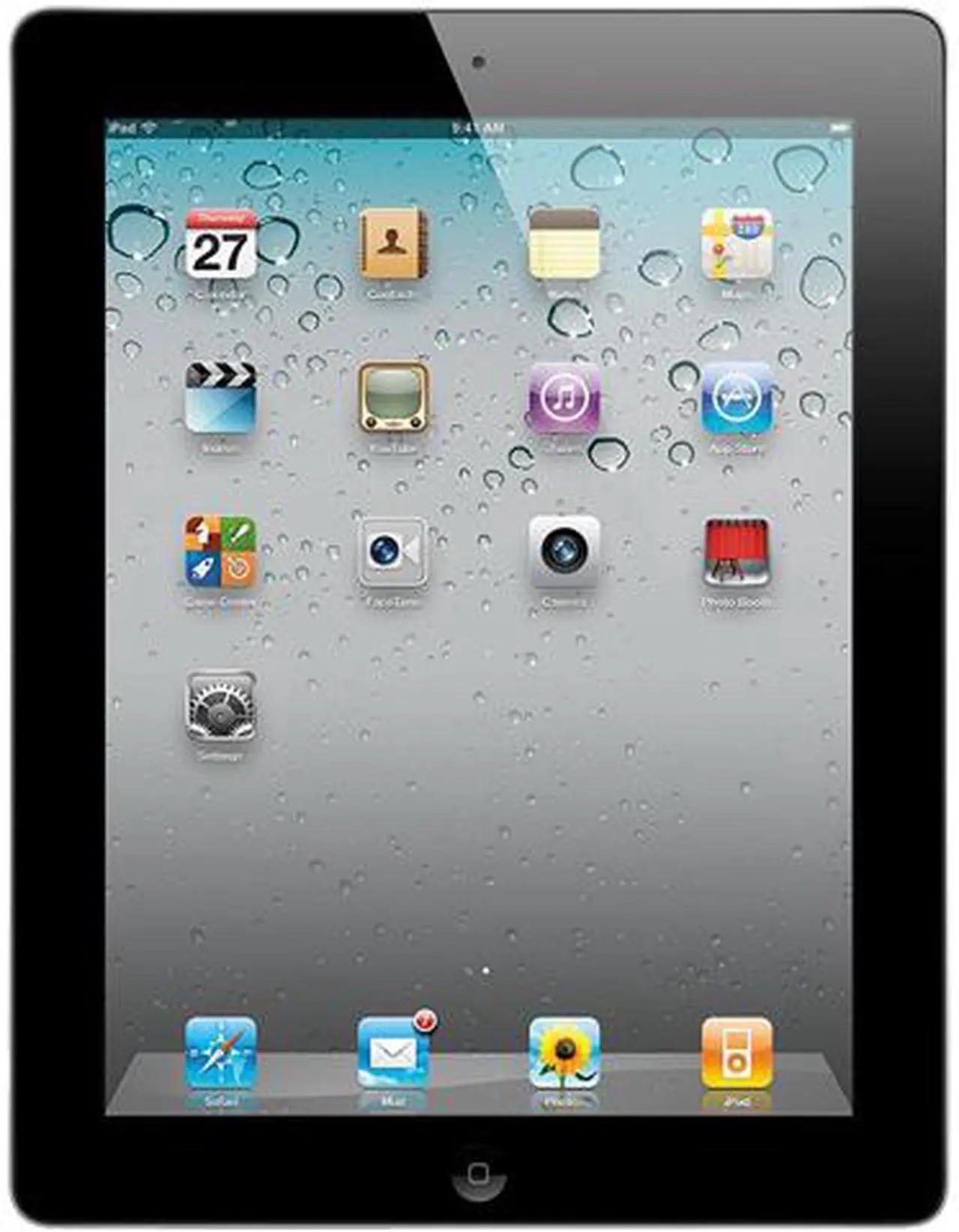 Main image of Grade A Mint Apple iPad 2 2nd Generation 16GB Wi-Fi 9.7" Multitouch Black A1395