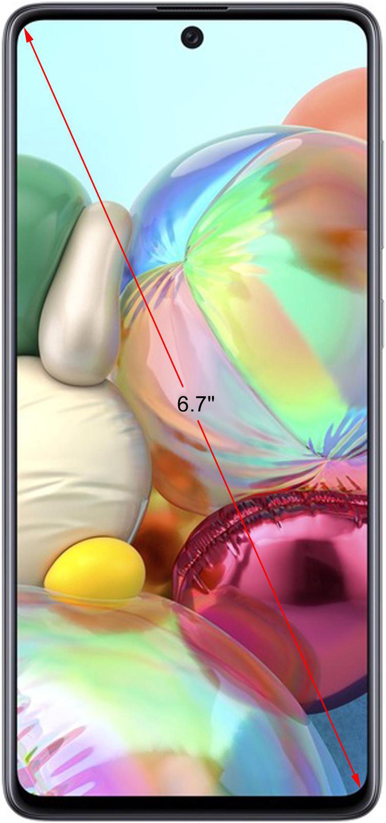 Alt view image 3 of 9 - Samsung Galaxy A71 5G Unlocked, 6.7" AMOLED Screen, 128GB of Storage, Long Lasting Battery, Single SIM, US Version, Black