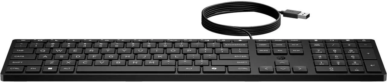 Alt view image 6 of 6 - HP Wired Desktop 320K Keyboard