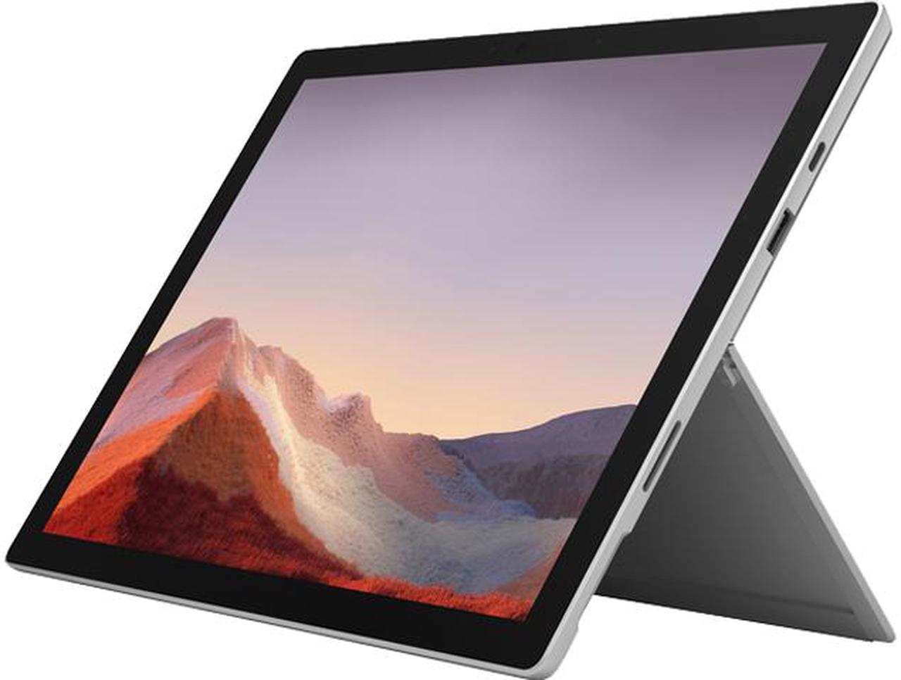 Microsoft 2-in-1 Laptop Surface Pro 7 Intel Core i3-1005G1 4 GB LPDDR4X Memory 128 GB SSD Intel UHD Graphics 12.3" Touchscreen Windows 10 Pro 64-bit PVP-00001