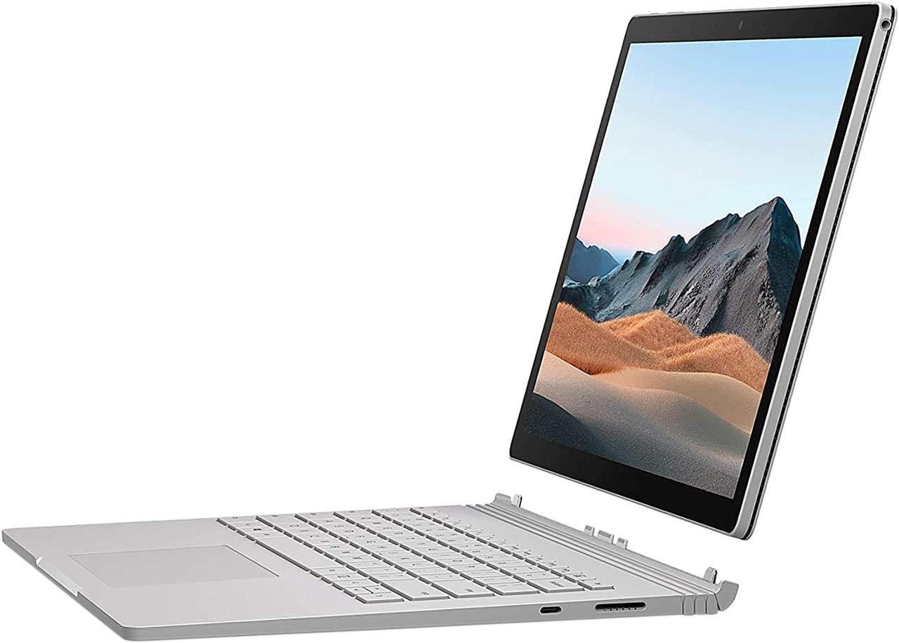 Microsoft Surface Book 3 - with Keyboard Dock - Core i7 1065G7 / 1.3 GHz - Win 10 Pro - 16 GB RAM - 256 GB SSD - 13.5" Touchscreen 3000 x 2000 - GF GTX 1650 - Bluetooth, Wi-Fi - Platinum