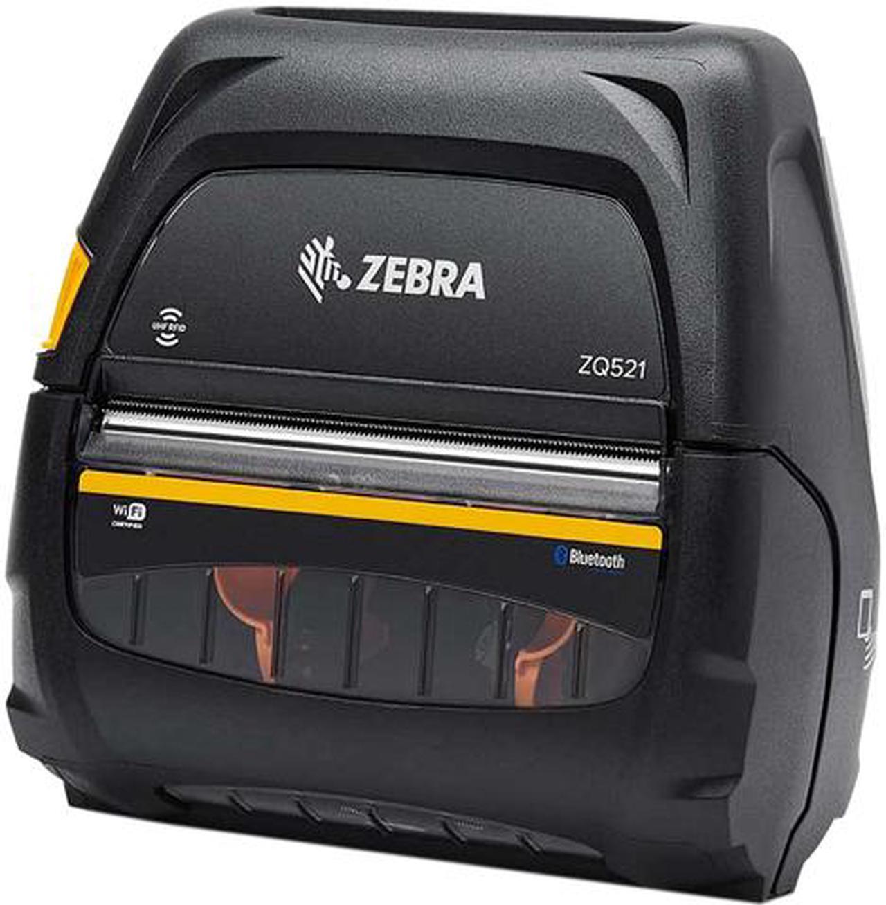 ZEBRA AIT PRINTER ZQ521 MEDIA WIDTH 445113MM ENGLISHLATIN FONTS 80211ACBLUETOOTH 41 EXT BATTERY USCANADA CERTS