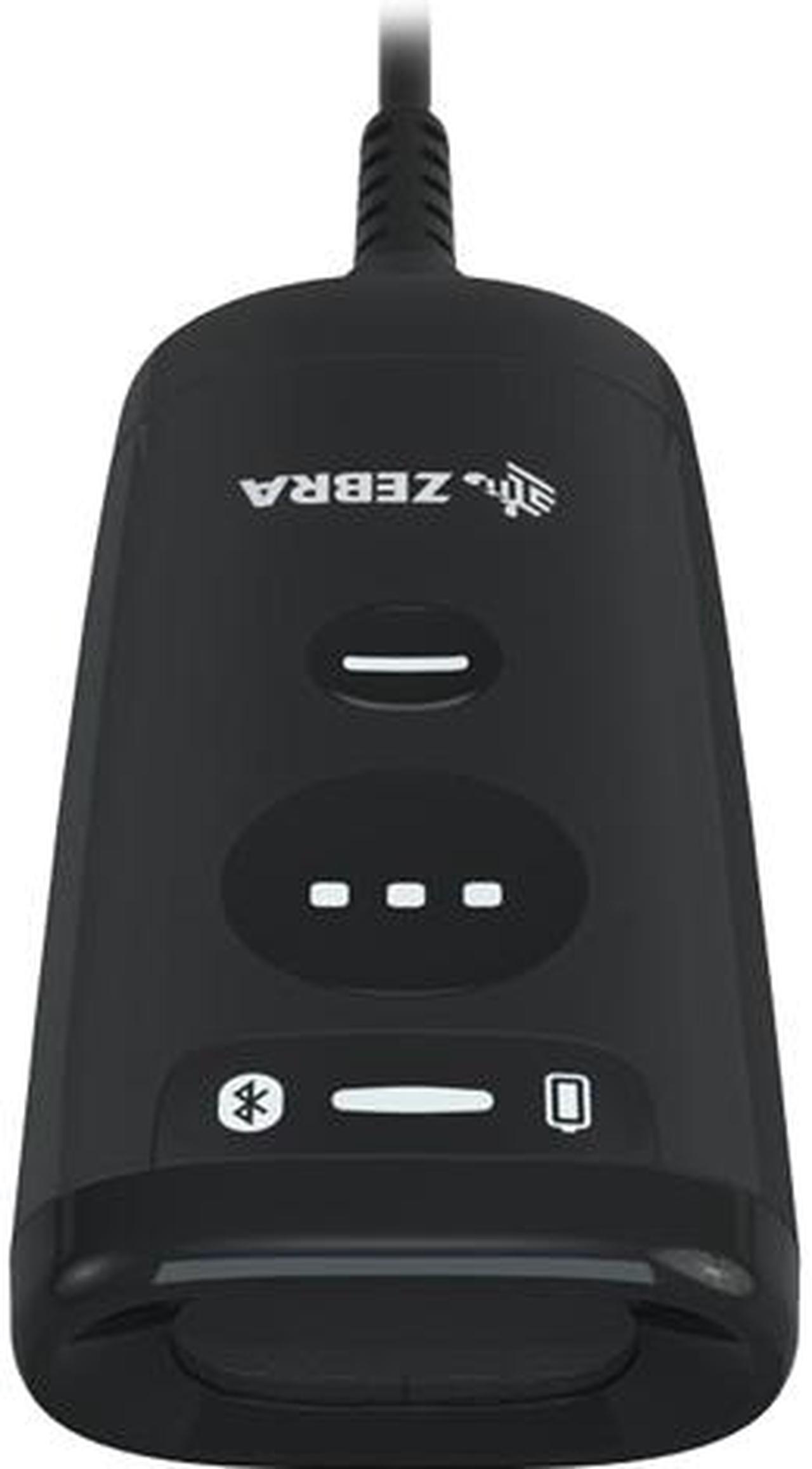 ZEBRA EVM CS6080 CORDED COMPANION SCANNER AREA IMAGER STANDARD RANGE BLACK VIBRATION MOTOR