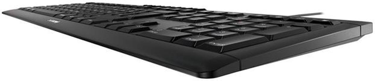 Alt view image 3 of 6 - CHERRY STREAM JK-8500DE-2 Black 105 Normal Keys 10 Function Keys USB Wired Keyboard, Germany Layout