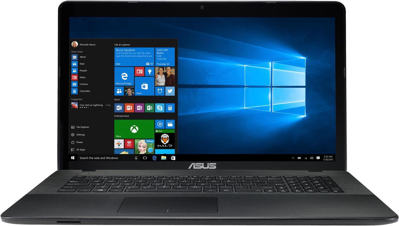 Alt view image 2 of 8 - ASUS Laptop Intel Pentium N4200 8GB Memory 1TB HDD Intel HD Graphics 505 17.3" Non-Touch Screen Windows 10 Home 64-Bit X751NA-DS21Q