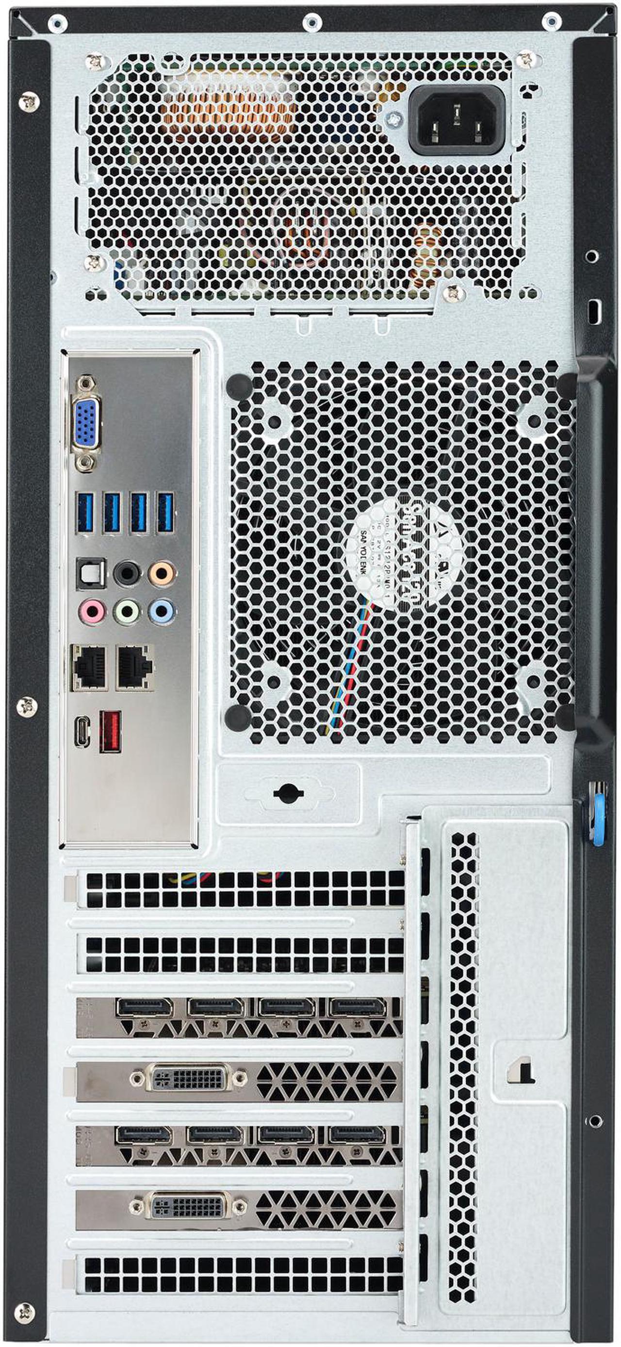 Alt view image 3 of 3 - SuperMicro GPU 7039A-i DUAL LGA 3647 DDR4 1200W 2 x 1GB LAN PSU Workstation, For Customized Please Contact with Newegg B2B.