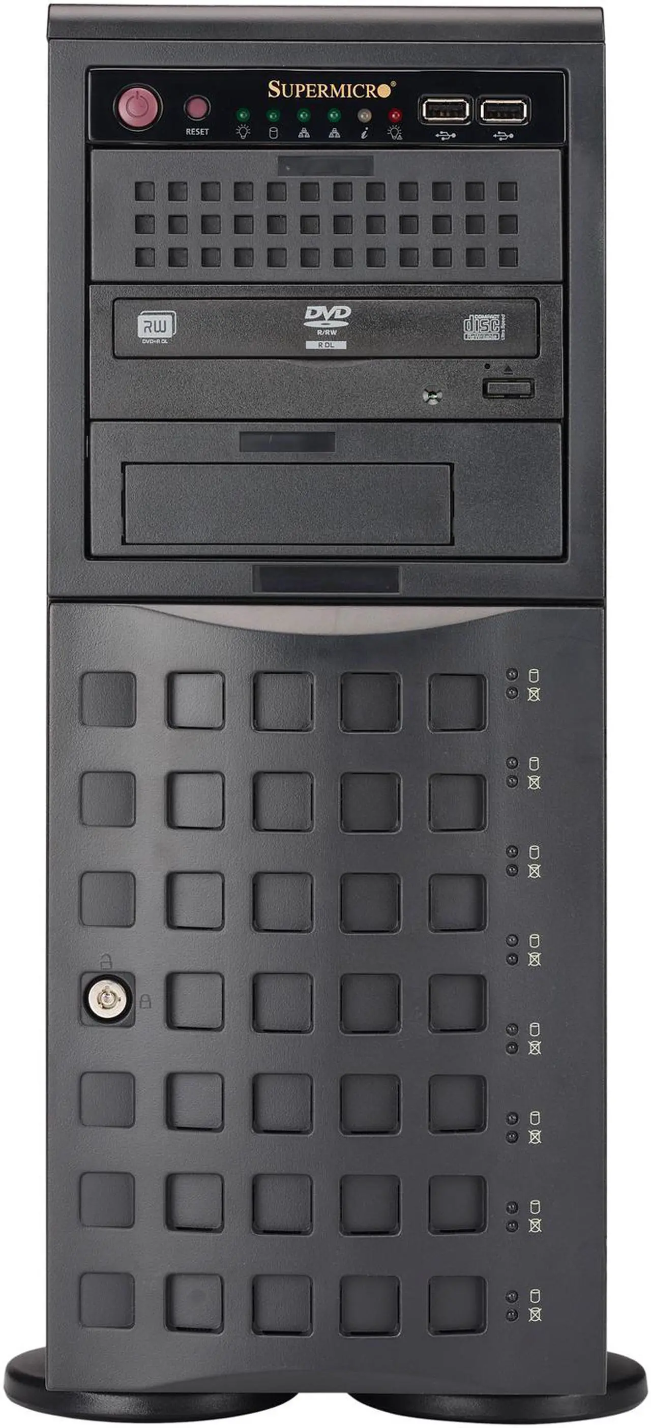 Main image of Supermicro SuperServer SYS-7049P-TRT Dual LGA3647 DDR4 1280W 4U Rackmount / Tower Server Barebone System