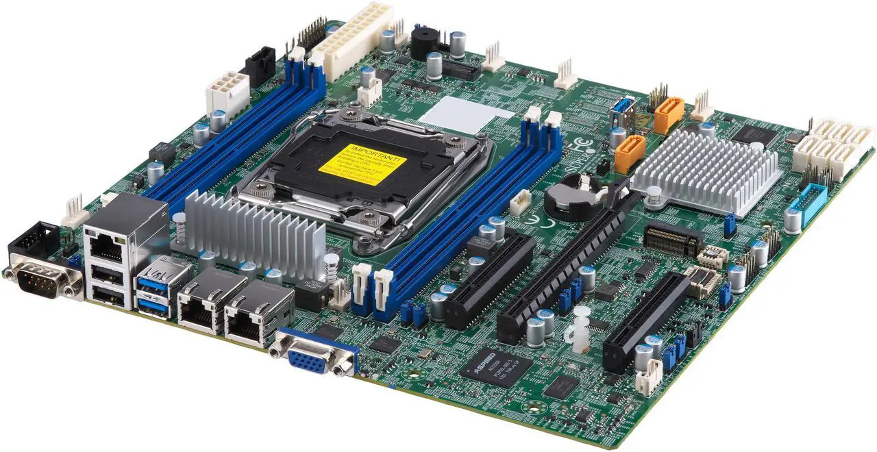Supermicro Motherboard MBD-X11SRM-F-O Xeon Single Socket 2066 C422 Max ...
