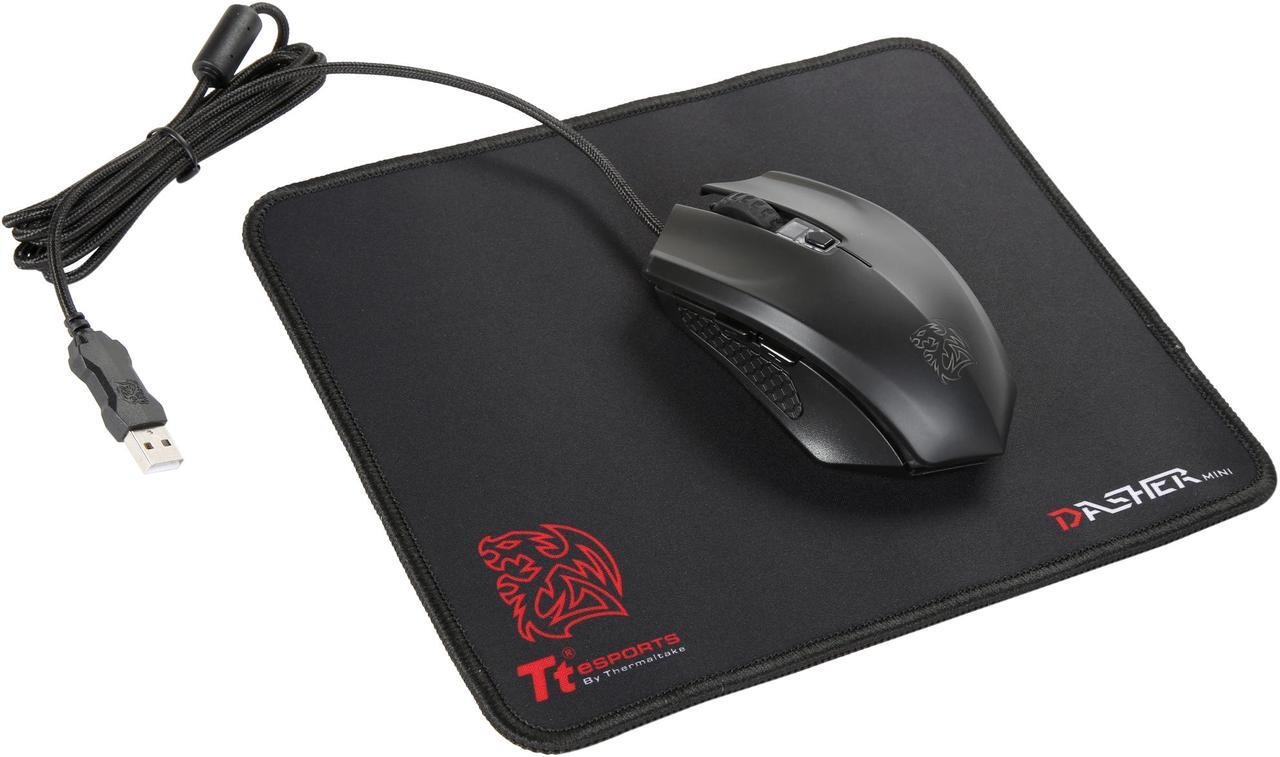 Alt view image 8 of 13 - Thermaltake Tt eSports TALON X Gaming Gear Combo - Black (Retail)