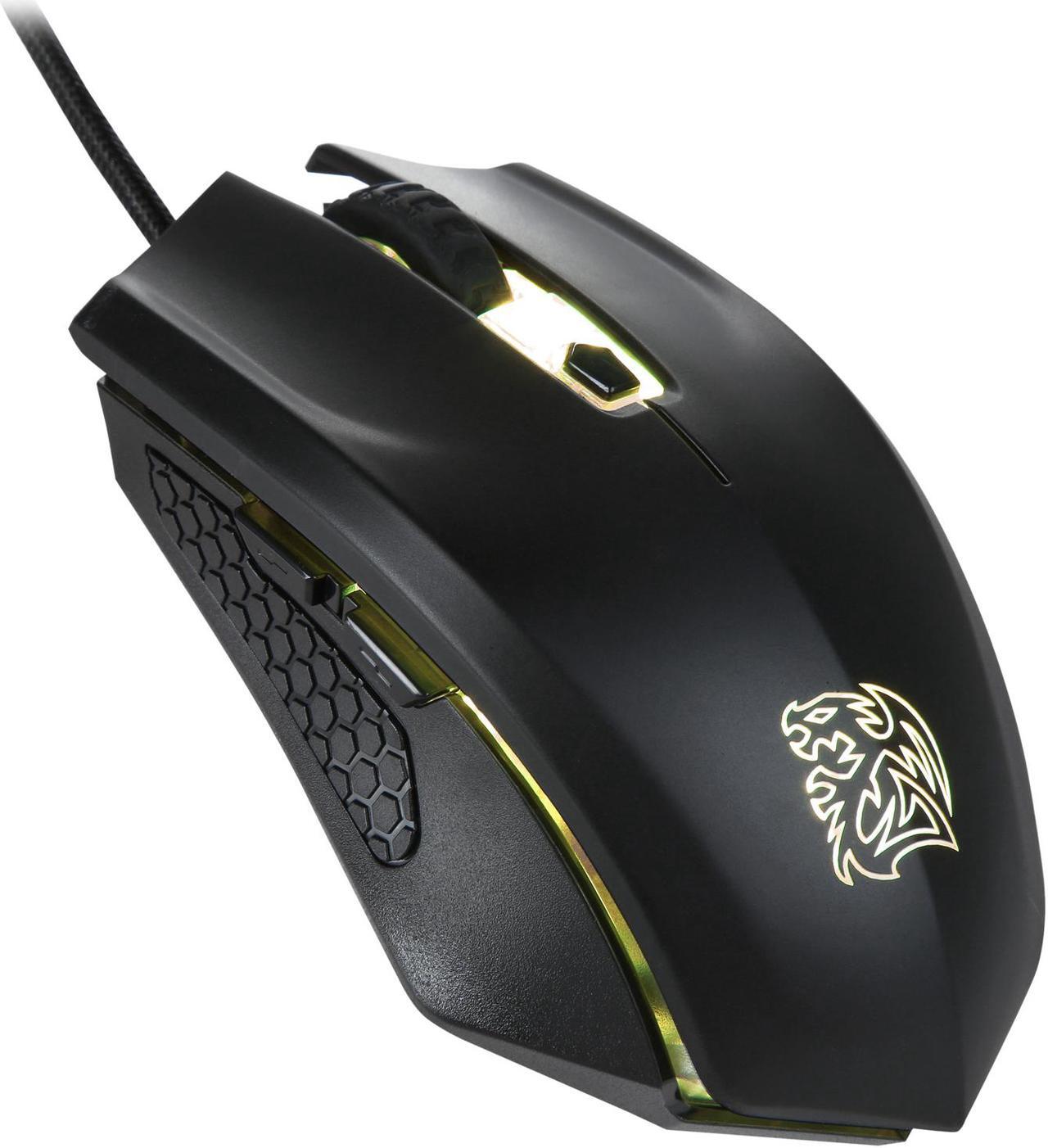 Alt view image 9 of 13 - Thermaltake Tt eSports TALON X Gaming Gear Combo - Black (Retail)