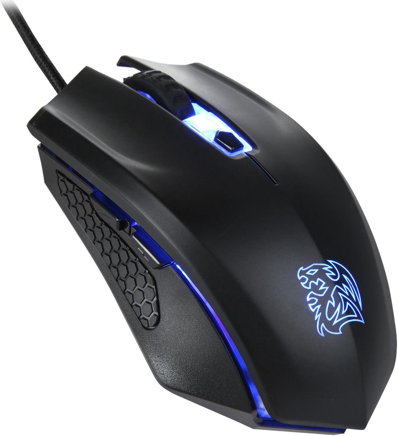 Alt view image 10 of 13 - Thermaltake Tt eSports TALON X Gaming Gear Combo - Black (Retail)