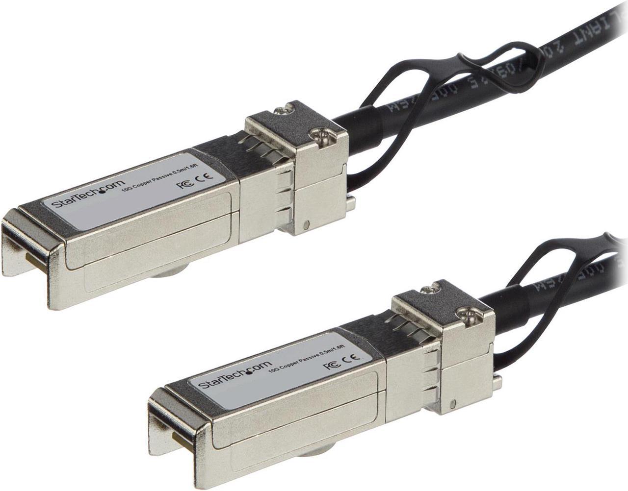 StarTech.com SFP10GPC1M MSA Compliant SFP+ Direct-Attach Twinax Cable - 1 m (3.3 ft) - 10 GbE