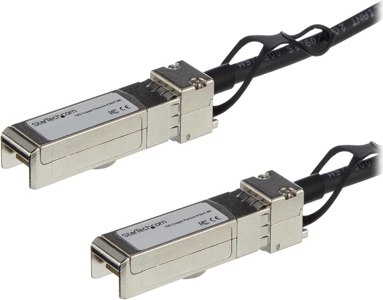 StarTech.com SFP10GPC5M MSA Compliant SFP+ Direct-Attach Twinax Cable - 5 m (16.4 ft) - 10 GbE