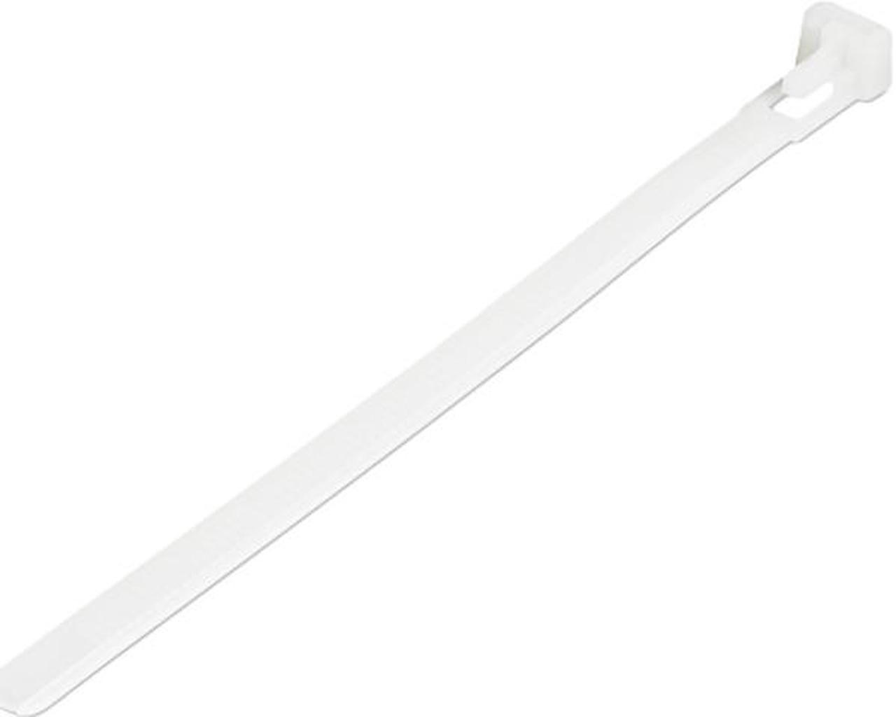 StarTech 6" Network Cable Ties Medium 100pk White CBMZTRB6