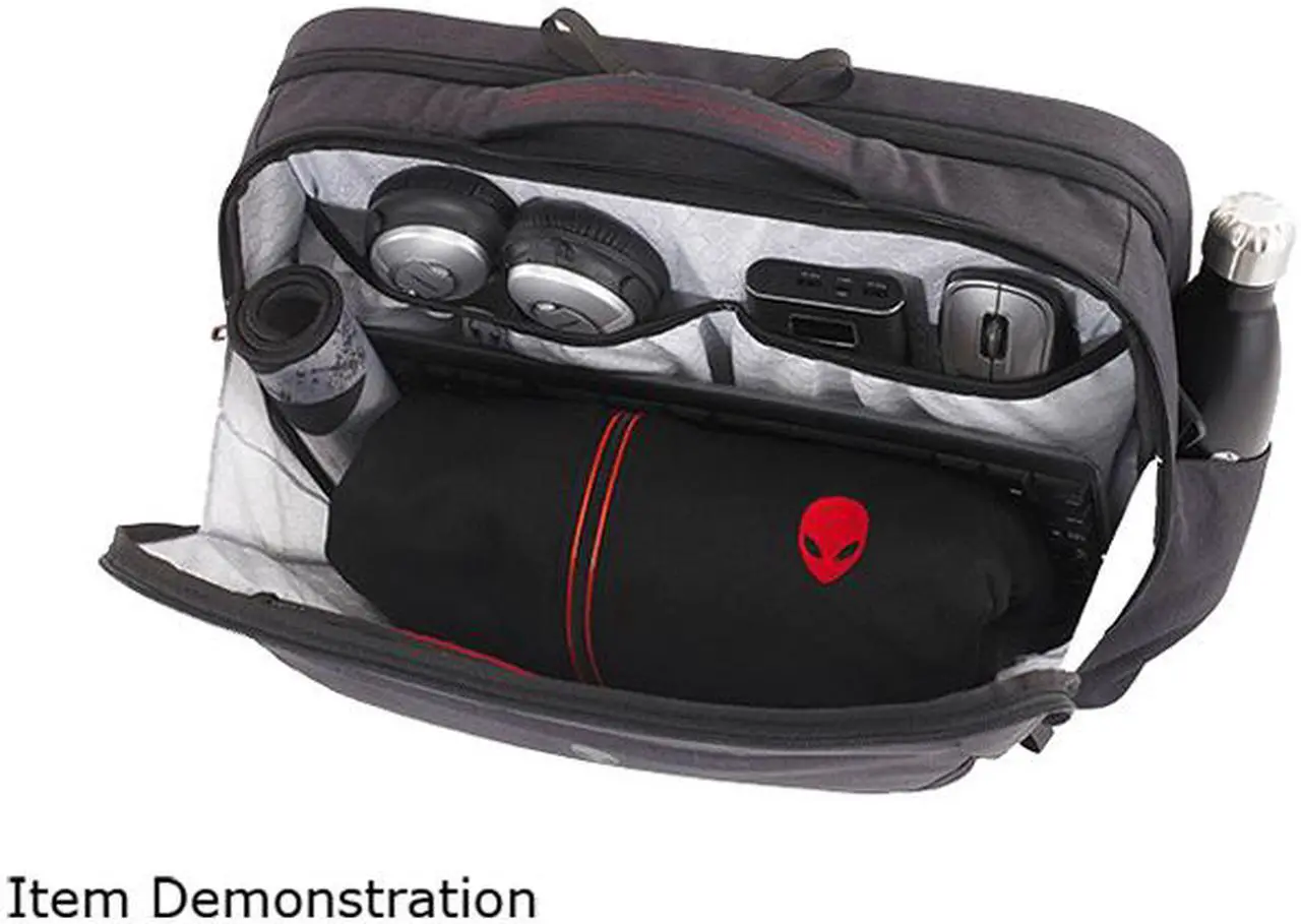 Alt view image 8 of 10 - Mobile Edge Alienware AWA51GB17 Area-51m Gear Bag - 17.3-inch - Black, Gray