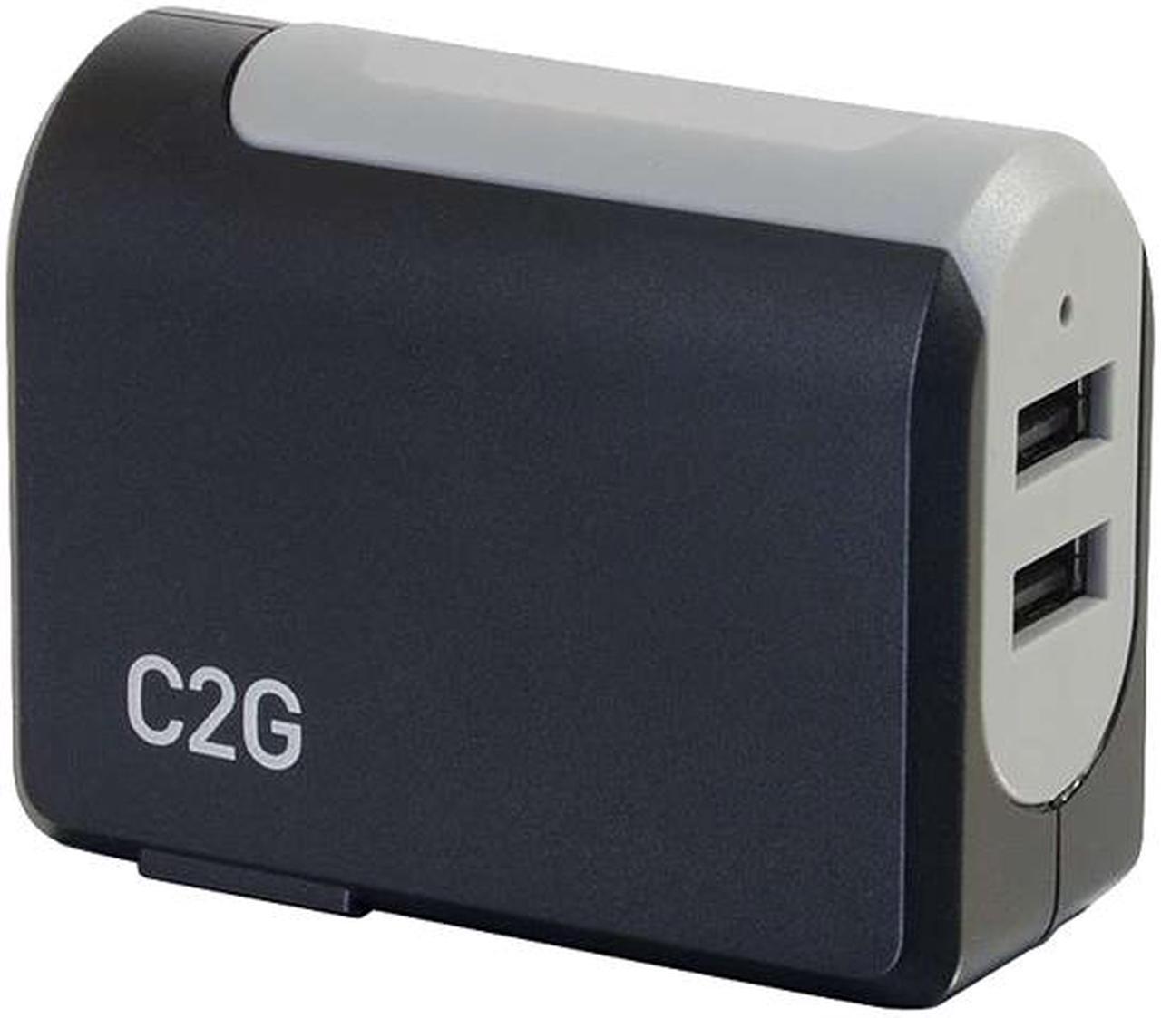 C2G 20276 Travel/Wall Charger for Universal-Black