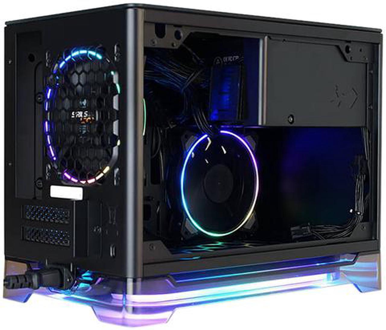 Alt view image 7 of 7 - In Win A1 PLUS BLACK Mini-ITX Tower with Integrated ARGB Lighting and 650W 80 PLUS Gold Power Supply, Black
