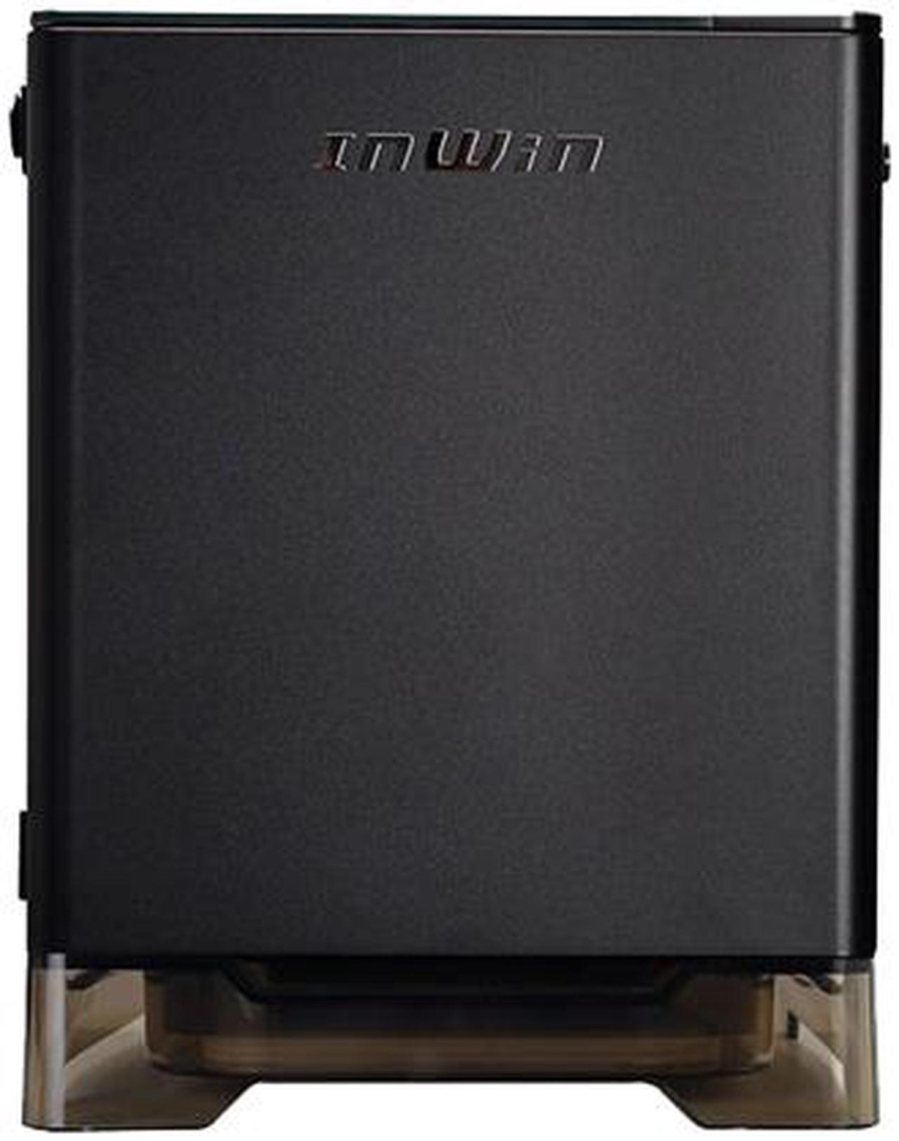 Alt view image 3 of 7 - In Win A1 PLUS BLACK Mini-ITX Tower with Integrated ARGB Lighting and 650W 80 PLUS Gold Power Supply, Black