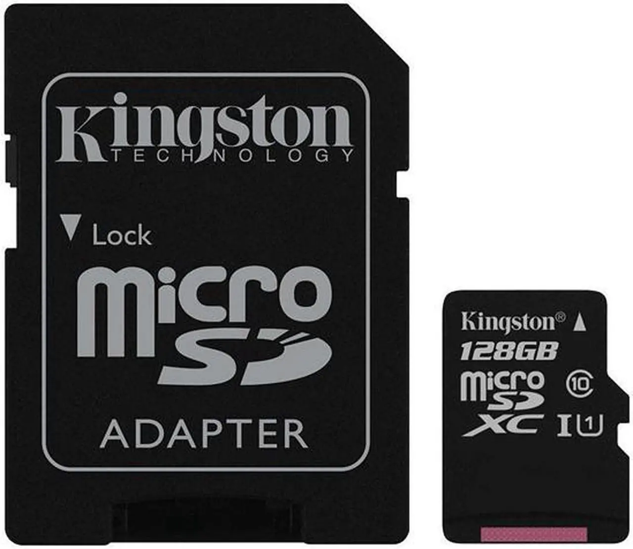 Main image of Kingston Canvas Select 128GB microSDXC Memory (Flash Memory) SDCS/128GBCR