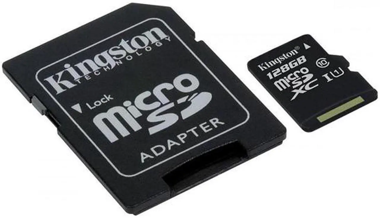 Alt view image 2 of 2 - Kingston Canvas Select 128GB microSDXC Memory (Flash Memory) SDCS/128GBCR