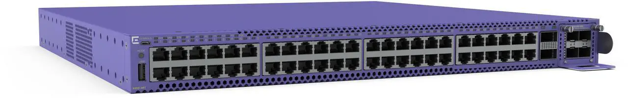 Alt view image 2 of 10 - Extreme Network 5520-48T: High-Performance 48-Port Switch with Advanced Routing, Modular Uplinks, and Enhanced Security
