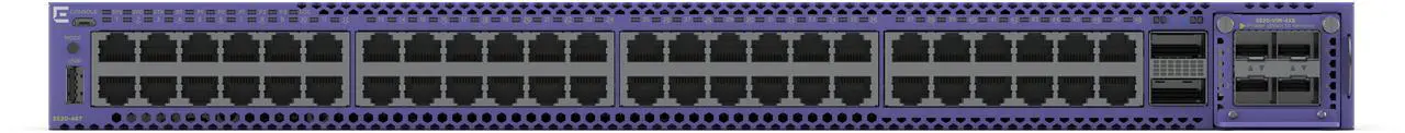 Alt view image 5 of 10 - Extreme Network 5520-48T: High-Performance 48-Port Switch with Advanced Routing, Modular Uplinks, and Enhanced Security