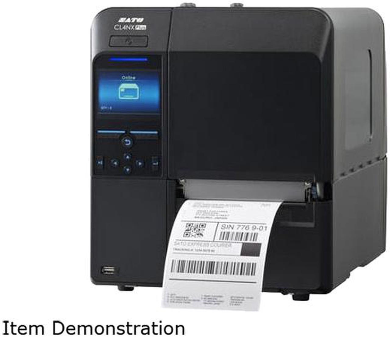 SATO WWCLP1001-NAR CL4NX PLUS 203DPI 41 THERMAL TRANSFER PRINTER LANUSBSERBLUETOOTH WITH RTC