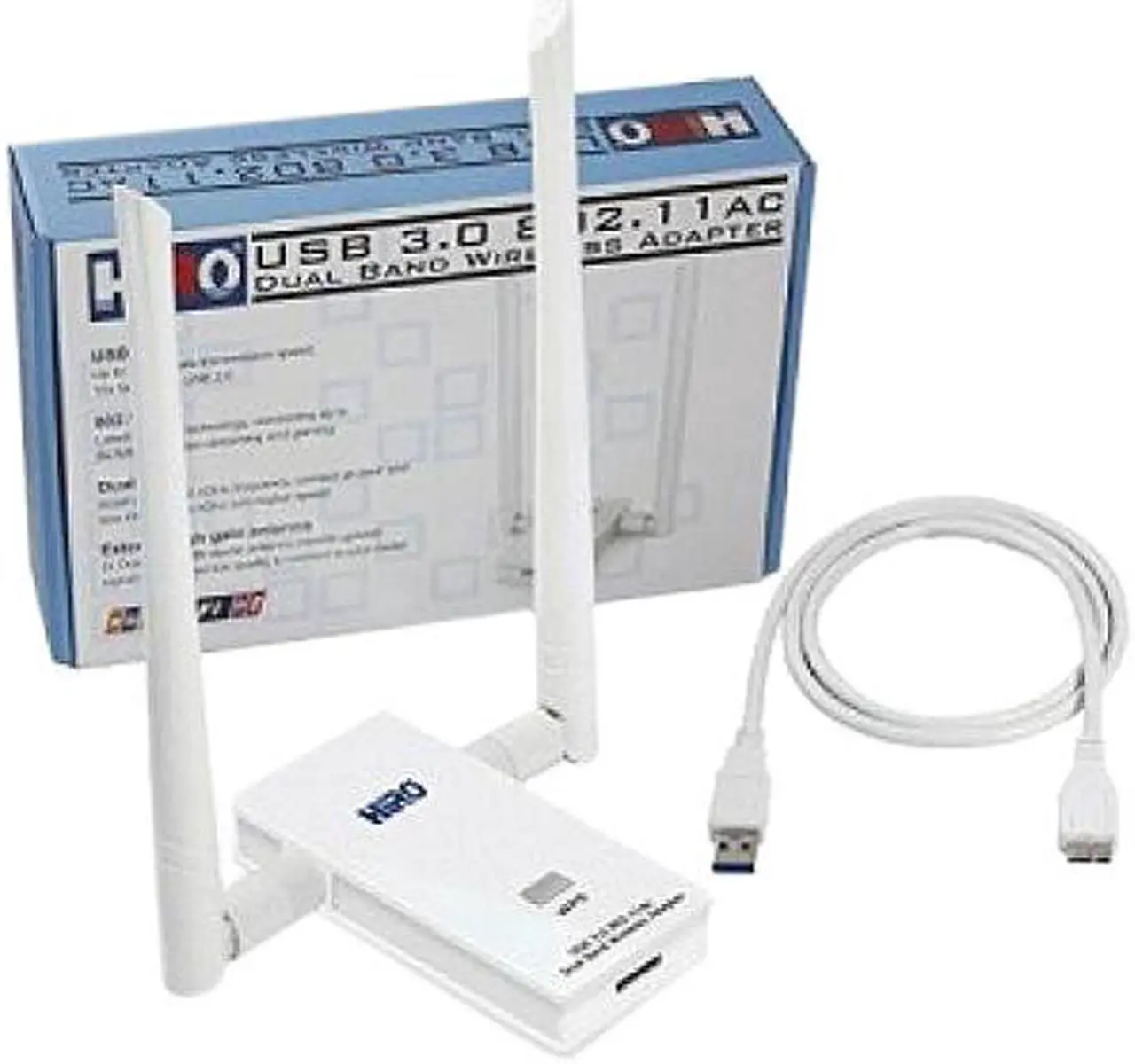 Main image of Hiro Network H50317 Wireless 80211n 300Mbps 24GHz WiFi Adapter